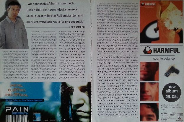 Sticker SONIC YOUTH u. Mini-Poster, Interviews... 90s Indie Noise in Köln