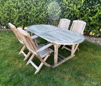 Jati&Kebon Teak Holz Tisch und Stühle, Gartenmöbel Esstisch Hessen - Eltville Vorschau