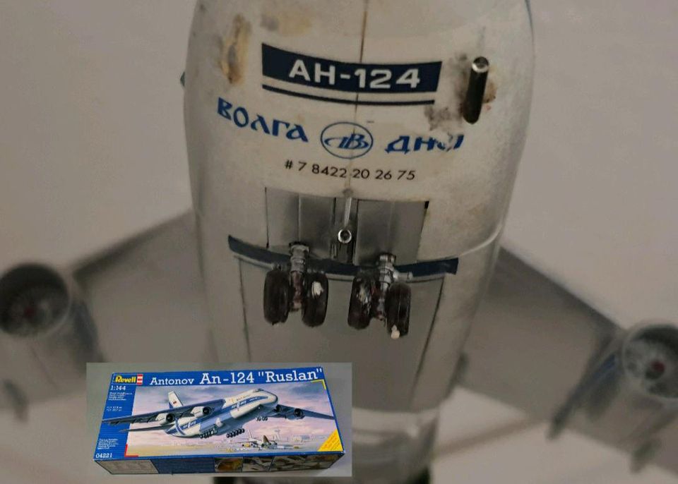 Antonov An-124 Ruslan - FERTIGMODELL 1: 144 Nr.: 04221 Gebraucht in Zwickau