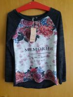 Pullover Gr.M hotel de ville Italy neu Rosen rot schwarz Damen Hessen - Aßlar Vorschau