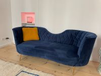 Couch Sofa Samtcouch - chester - Blau - Neu Berlin - Neukölln Vorschau