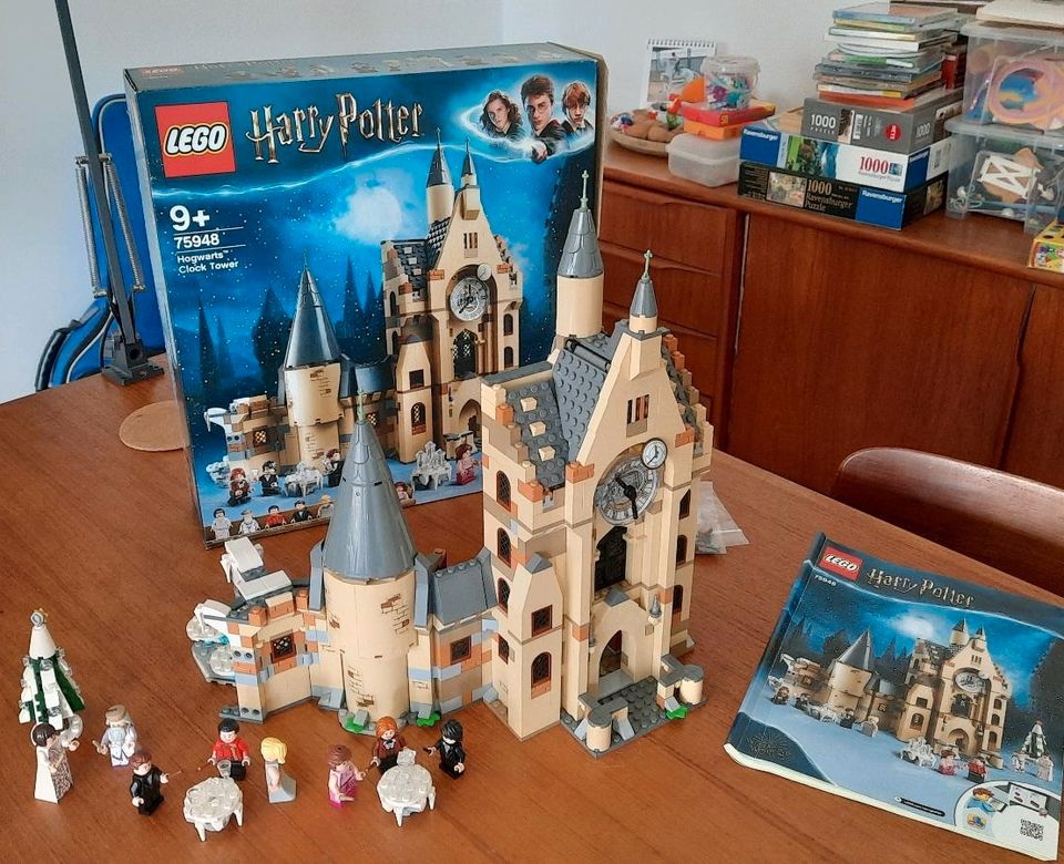LEGO 75948 Harry Potter Hogwarts Turm Clock Tower, OVP Anleitung in Wohltorf