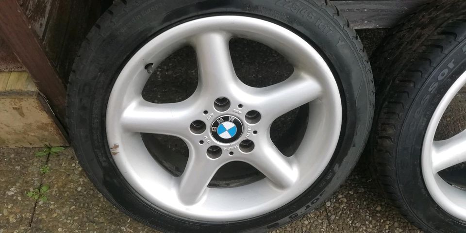 BMW Z3 e36 Felgen 17 Zoll 5x120 Styling 18 in Mantel