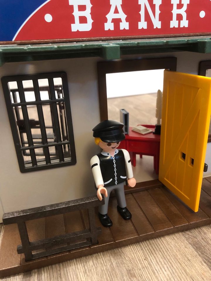 Playmobil 4398 Western City Mitnehm Sheriff Bank in Heidelberg