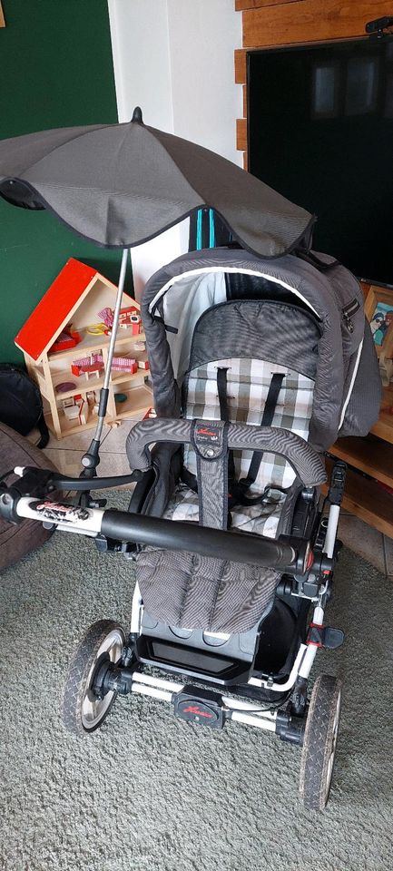 Hartan Topline S Kinderwagen inkl. Handbremse und Buggyaufsatz in Kamen