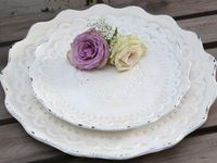 Deko Schale, Shabby Chic Stil, Rund Nordrhein-Westfalen - Radevormwald Vorschau