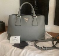 Seltene Prada Tasche Leder grau / silber Hardware Bayern - Lauf a.d. Pegnitz Vorschau