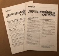 Roland Groovebox MC 303 User Manual / Quick Start engl. Hannover - Mitte Vorschau