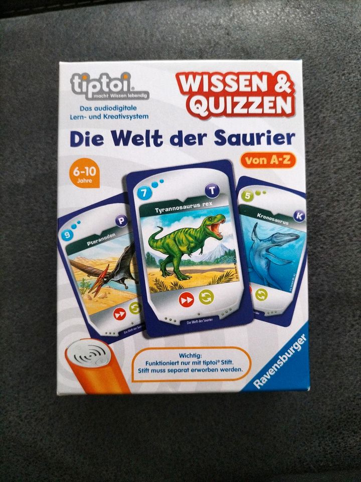 Tiptoi Die Welt der Saurier unbespielt neu in Schiffweiler