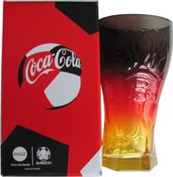Deutschland - Coca Cola - EM Euro 2020 Schwarz Rot Gold Glas Sachsen - Eilenburg Vorschau