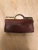 Handtasche / Clutch Leder Schlangenoptik Baden-Württemberg - Herrenberg Vorschau