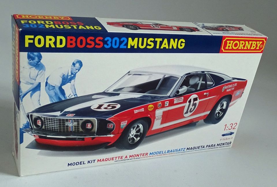 Hornby Ford Boss 302 Mustang 1:32 Modellbausatz Model Kit - Neu in Frankfurt am Main