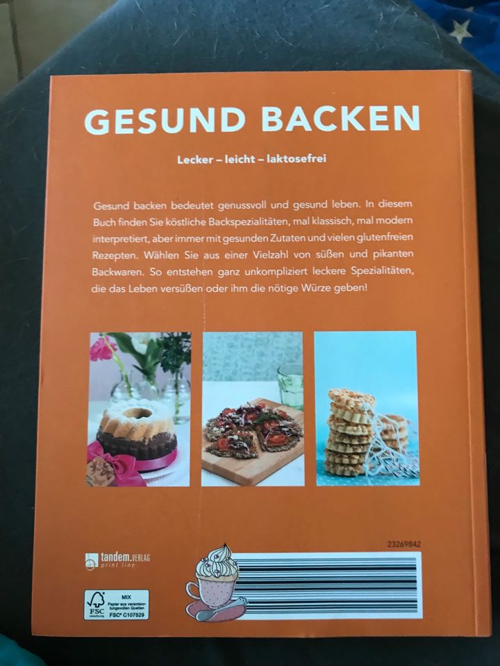 Backbuch - Gesund backen laktosefrei in Rheinbach