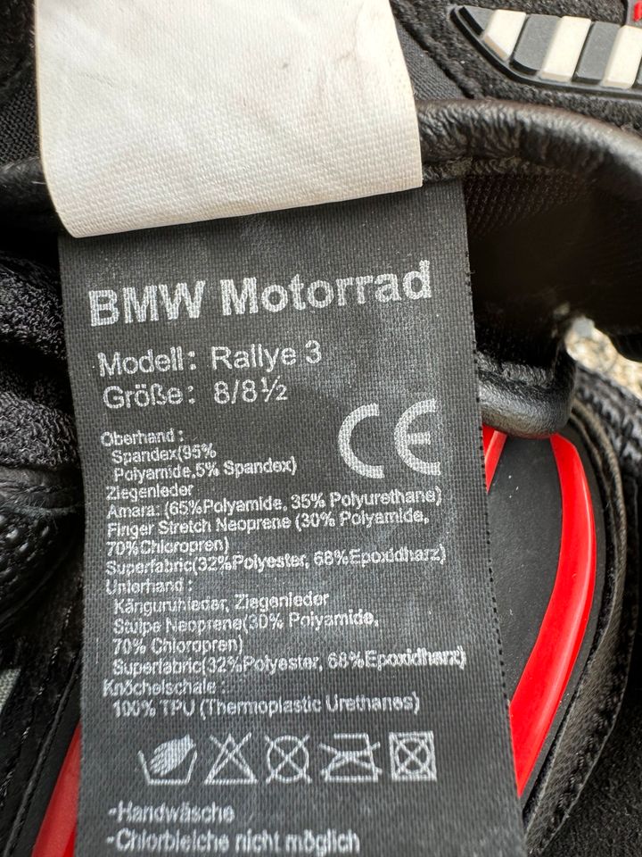 BMW Motorradhandschuhe GS Rallye 3 Größe 8 / 8 1/2 in München