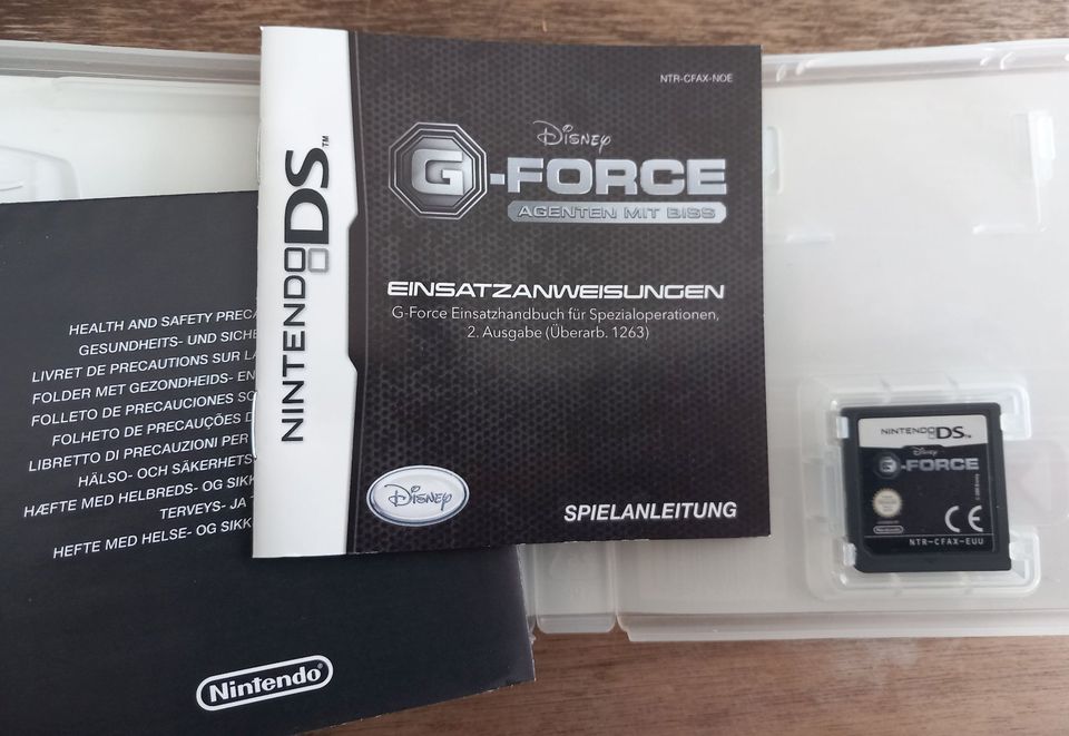 "G-Force - Agenten mit Biss" - Original Nintendo DS-Modul in OVP in Gondelsheim