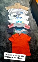 T-Shirt Paket 7 T-Shirts Gr. 122-128 Kleiderpaket Kinder Bayern - Traunreut Vorschau