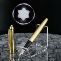 Montblanc 144 Solitär Solitaire Vergoldet 18K Gold 4810 Neuw. TOP Poliert Geschenk Sammler Top Versand Händler DHL Echt Rheinland-Pfalz - Igel Vorschau