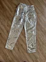 Hose silber metallic SHEIN Neu XS Hessen - Burghaun Vorschau