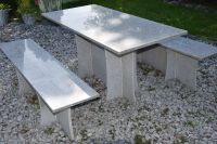 Granit Sitzgruppe / Tisch & Zwei Bänke Aussen Bayern - Bibertal Vorschau