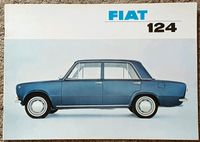 Prospekt Fiat 124 2/1966 Nordrhein-Westfalen - Mönchengladbach Vorschau