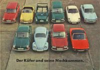 Der Käfer und seine Nachkommen VW Verkaufsprospekt von 1969 Rheinland-Pfalz - Mainz Vorschau