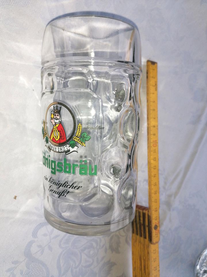 Bierkrug Glaskrug Bier Glas Krug Teil 1 in Berlin