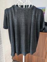Glitzer shirt Gina Trikot M schwarz Silber München - Sendling-Westpark Vorschau
