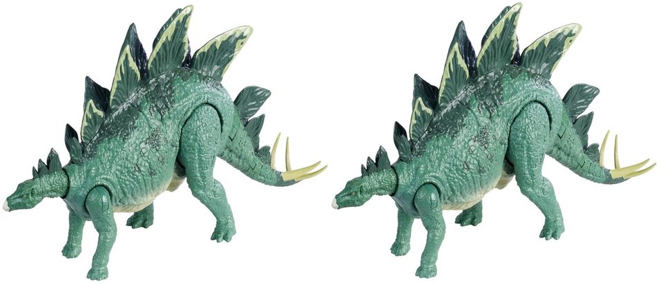 2 x Jurassic World Stegosaurus Mattel 2018 JW Fallen Kingdom in Borgstedt