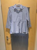 Damenbluse von Zara, Blau/Weiß gestreift, Gr. S Hessen - Hasselroth Vorschau