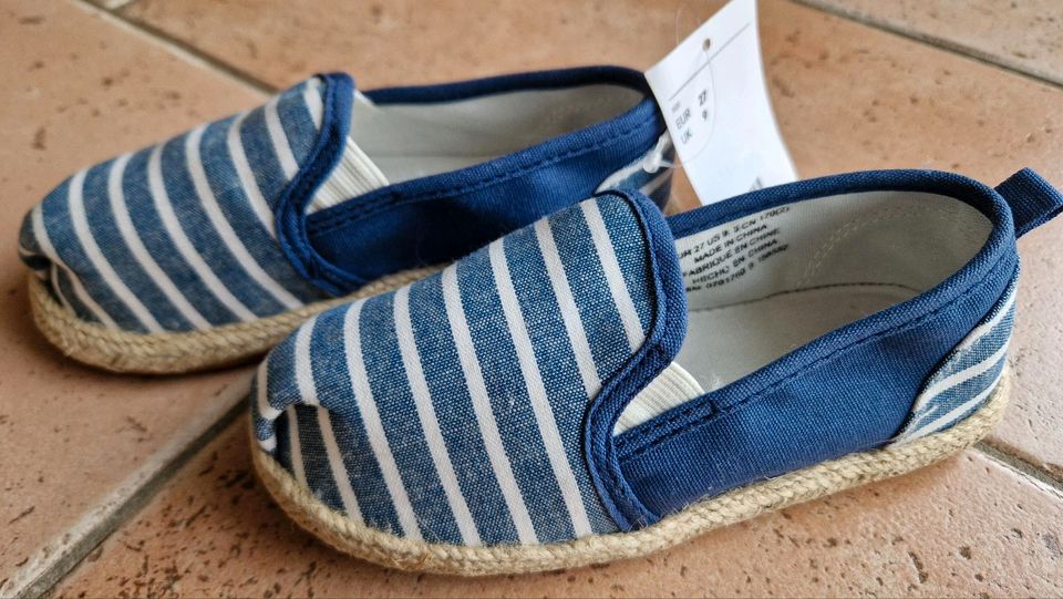 Kinder Espadrilles "H&M", Gr. 27, neu in Neuzelle