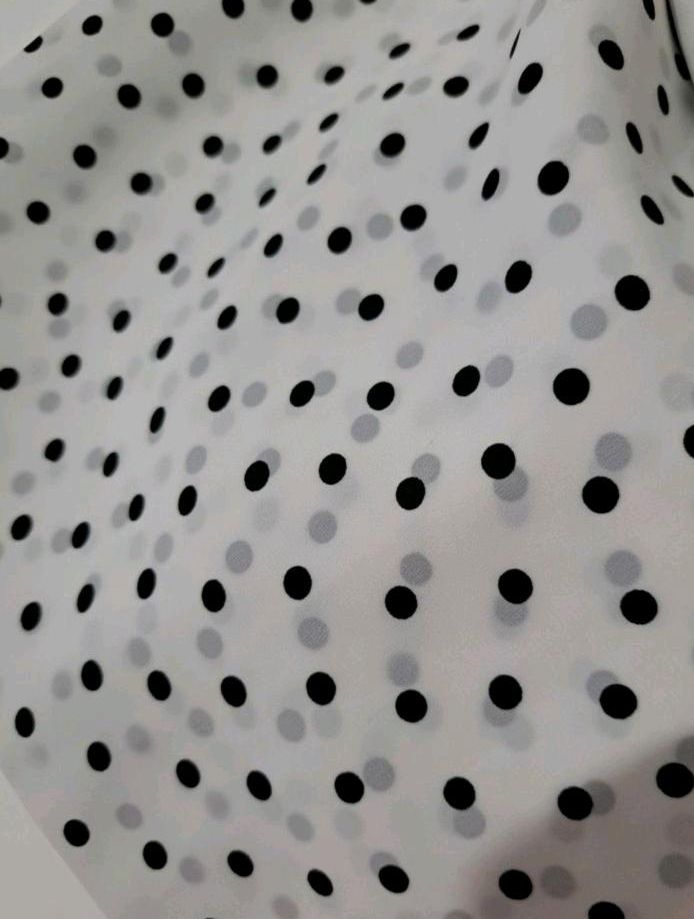 LM Polka dots Blusen Stoff Kleid in Schweinfurt