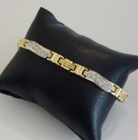 Armband Gold mit Zirkoniabesatz 585/-12,6gr. (Nr. 183) Hannover - Mitte Vorschau