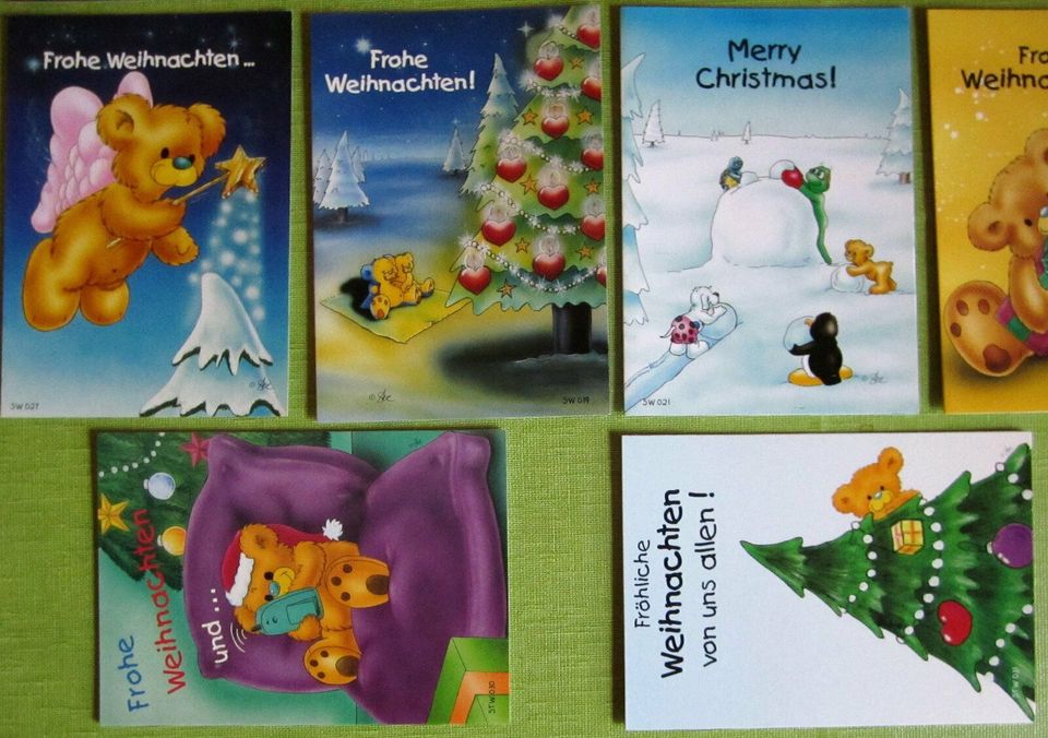 29 Stück neue  STOONS-Weihnachts-Klappkarten, kindliche Motive in Güstrow