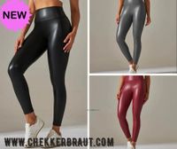 Leder-Optik Leggings Tights eng matt neu S-5XL Hessen - Mühlheim am Main Vorschau