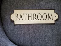 Türschild "Bathroom" aus Metall Münster (Westfalen) - Centrum Vorschau