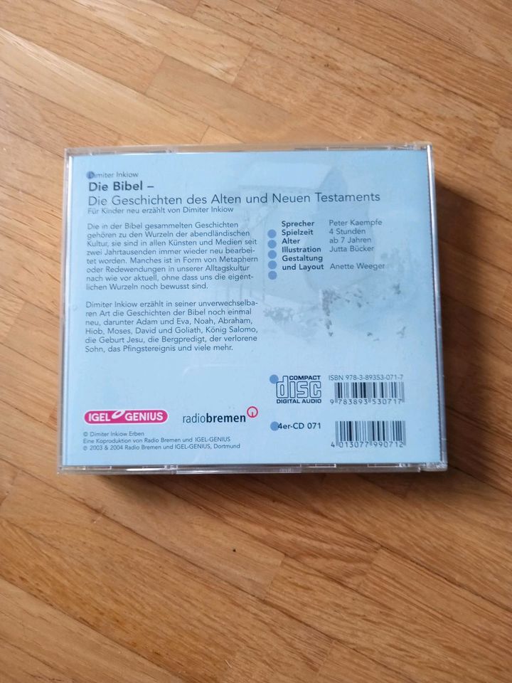 Die Bibel - Geschichten aus dem Alten und neuen Testament 4 CDs in Köln