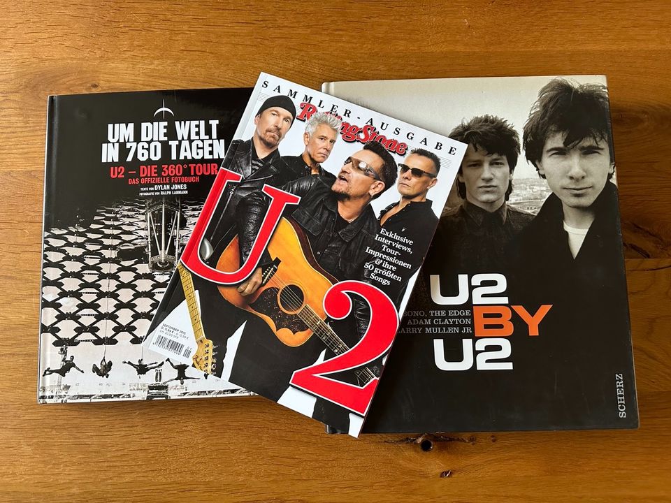 U2 RollingStone+U2 BY U2+760 Tage um die Welt 360 Tour Konvolut in Dortmund