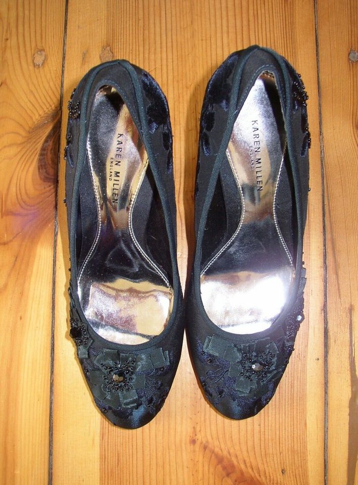 Karen Millen Gr. 37,5 38 *NEU* Pumps Schuhe Highheels dunkel blau in Berlin