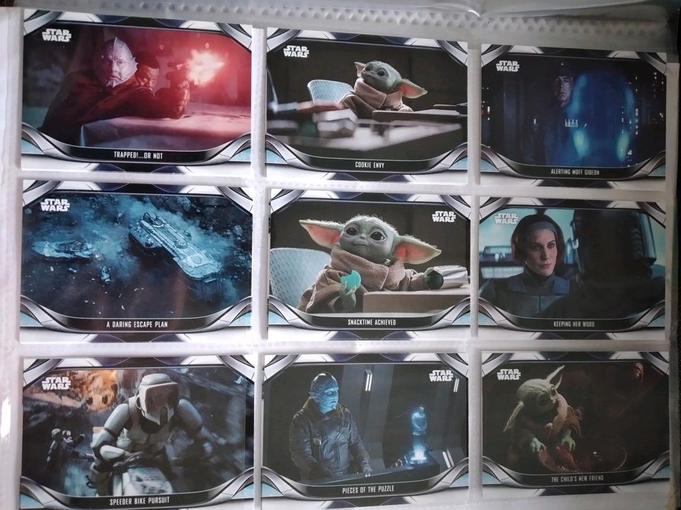 Star Wars The Mandalorian Trading Cards Topps Season 2 Base Cards in Babensham