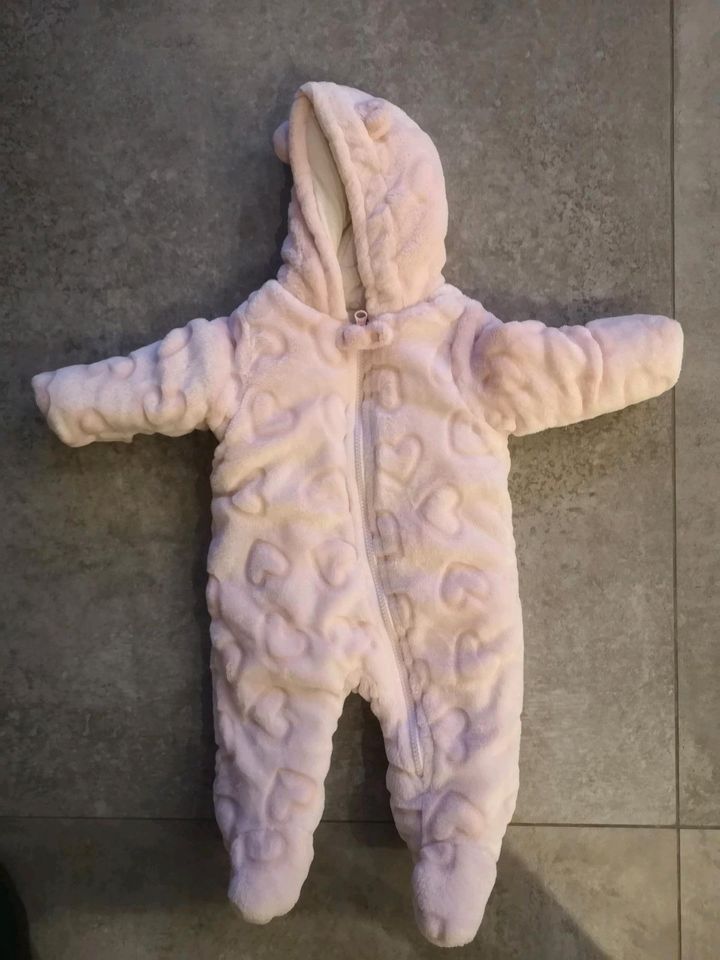 Mädchen Winter Overall Anzug Pink Rosa 62 - 68 in Ratingen