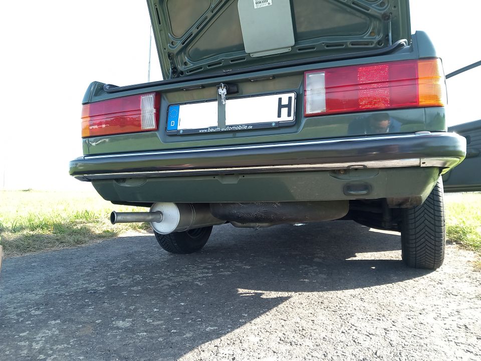 BMW E30 2-türig Chrom Oldtimer mit H-Kennzeichen Tausch möglich in Vettelschoß