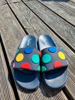 Pool Slider Badelatschen Happy Socks Gr. 40 Punkte Dots Niedersachsen - Bad Bederkesa Vorschau