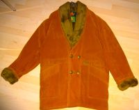 Hochwertig ITALY HERREN VELOURLEDER JACKE LAMMFELL Winterjacke Wi Hessen - Rodenbach Vorschau