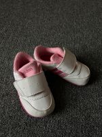 Adidas Babyschuh, Krabbelschuh, Lauflerner, Gr. 19, weiß/pink Niedersachsen - Achim Vorschau