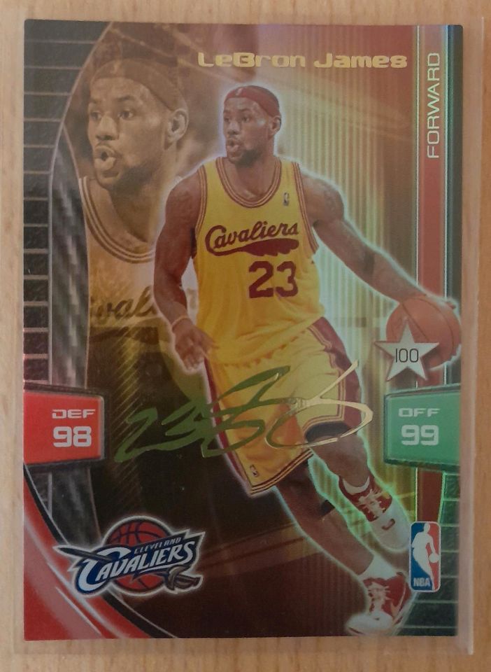 LeBron James CAVALIERS EXTRA SIGNATURE Card NBA ADRENALYN XL in Storkow (Mark)