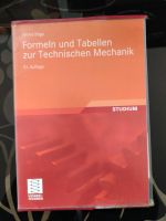 Formeln und Tabellen zur Technischen Mechanik - Böge 21. Auflage Baden-Württemberg - Königsfeld Vorschau