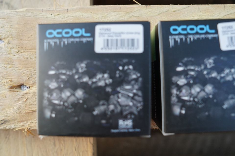 3x Alphacool 17252 Eiszapfen screw plug G1/4 - deep black neu in Rödermark