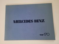 Mercedes Typ 170 Prospekt Broschüre Verkaufsprospekt Rheinland-Pfalz - Landau in der Pfalz Vorschau