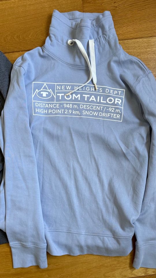 Tom Tailor Jacke-Hoodie-Sweatshirt Größe M-176 neuwertig in Angelmodde