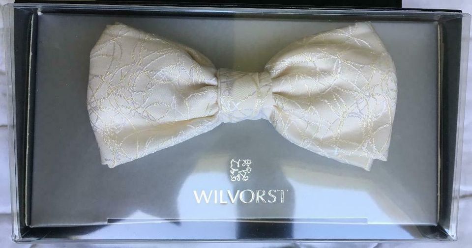 Hochzeitsweste Wilvorst Gr. 94, Hemd, Schleife, Einstecktuch in Dresden